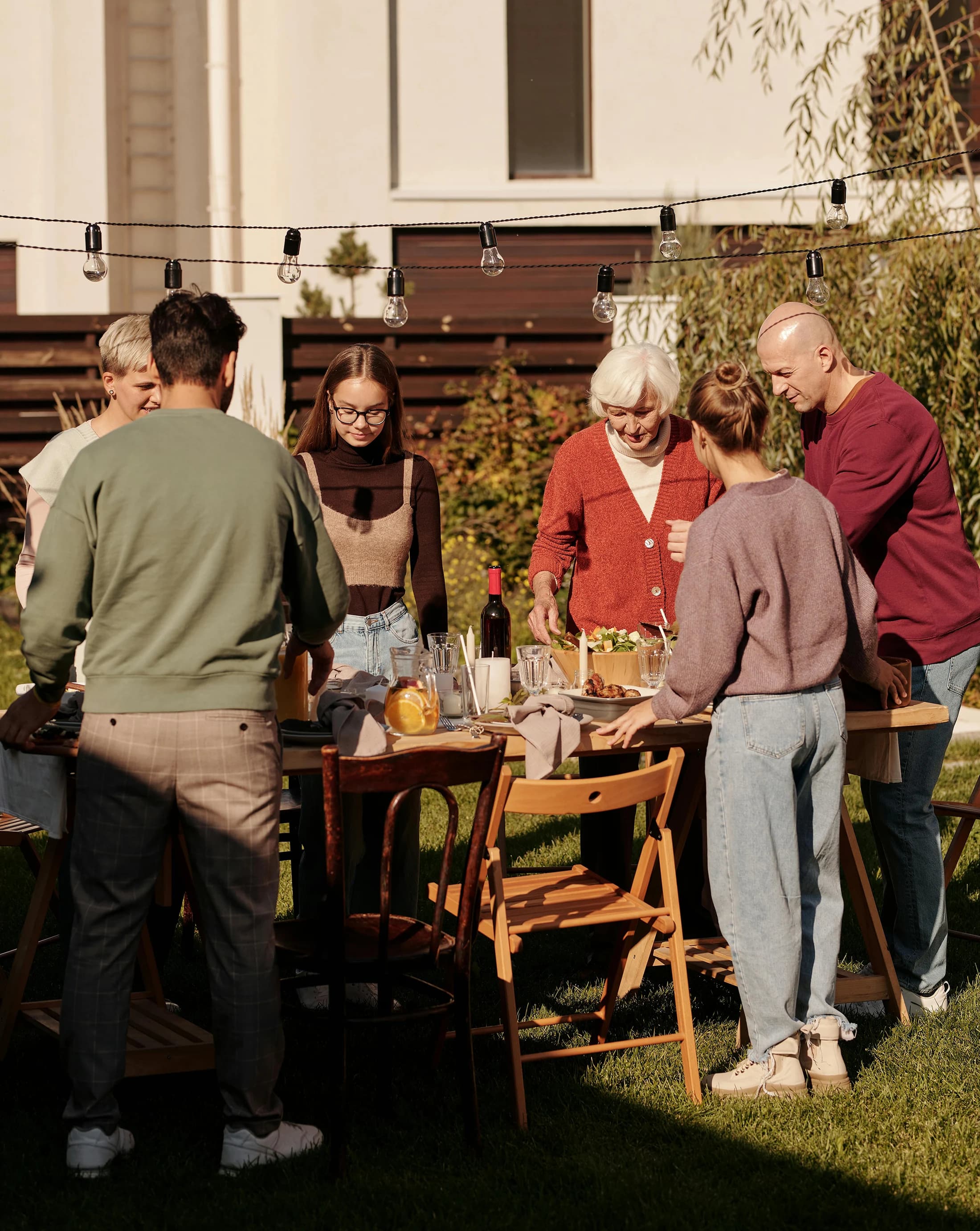 Sommerfest im Garten