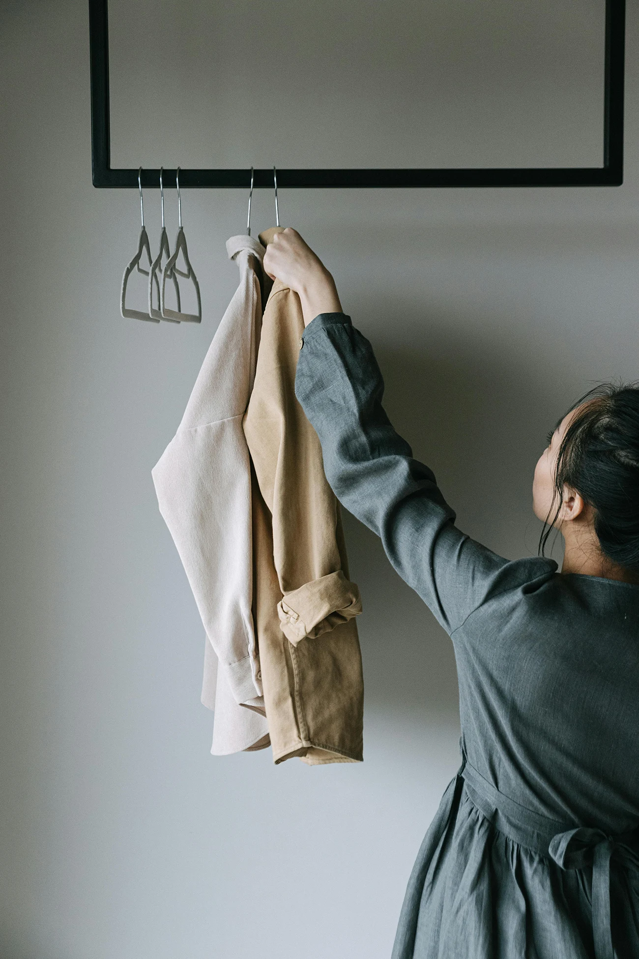 Professionelle Garderobe