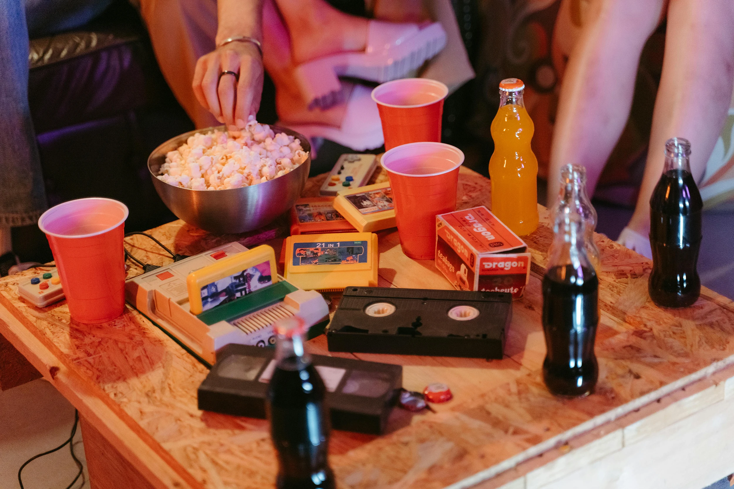 Geburtstagsfeier mit Familie und Freunden